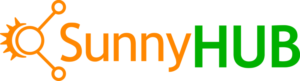 logo SunnyHub colorido