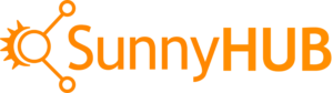 logo SunnyHub laranja