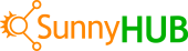 logo SunnyHub colorido